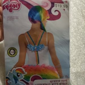 My Little pony suspenders with wings